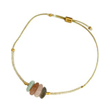 Hope + Healing Gemstone Adjustable Bracelet - Confía Collective