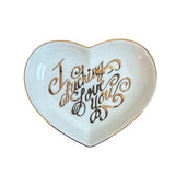 "I Fucking Love You" Heart Dish - Confía Collective