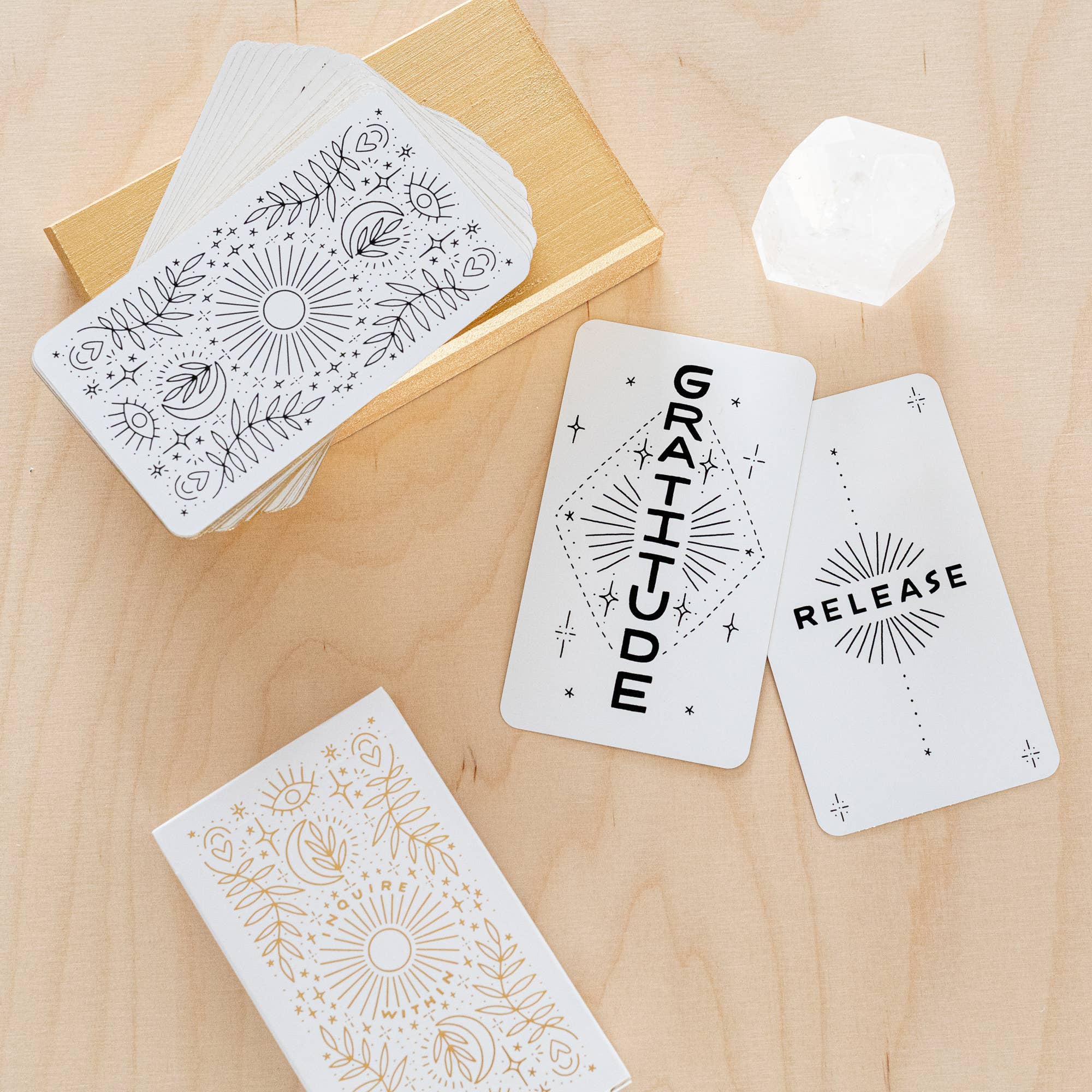 Inquire Within Reflection Affirmation Deck - Confía Collective