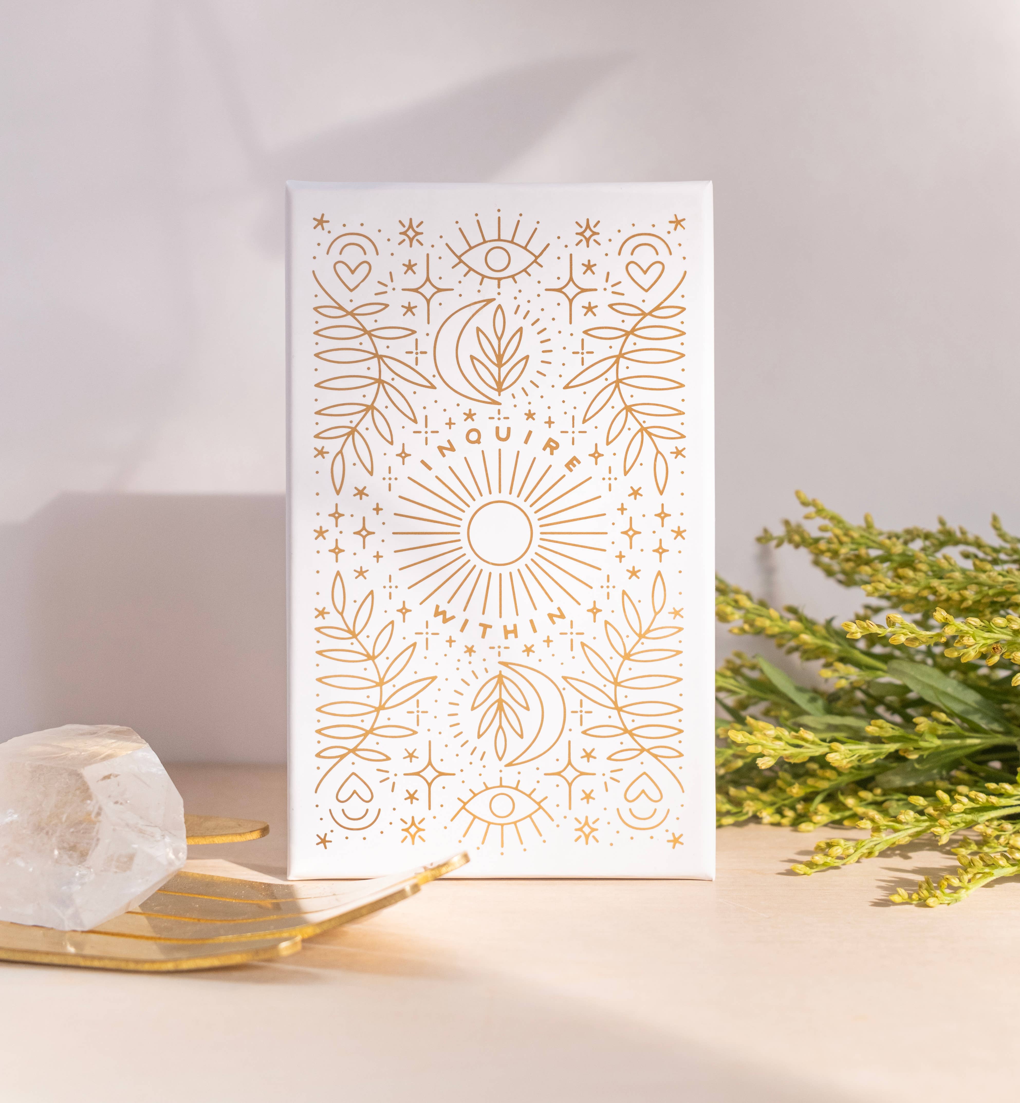 Inquire Within Reflection Affirmation Deck - Confía Collective