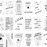 Inquire Within Reflection Affirmation Deck - Confía Collective