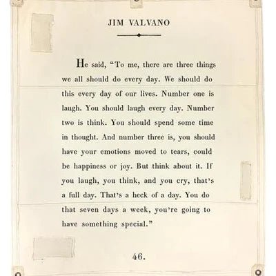 Jim Valvano Quote Wall Tarp - Confía Collective