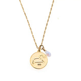 Leo Constellation Gold Necklace - Confía Collective