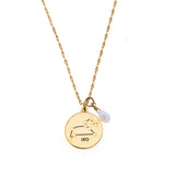 Leo Constellation Gold Necklace
