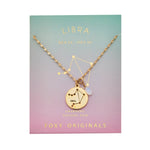 Libra Constellation Gold Necklace - Confía Collective
