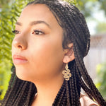 Lotus Snake Earrings - Confía Collective