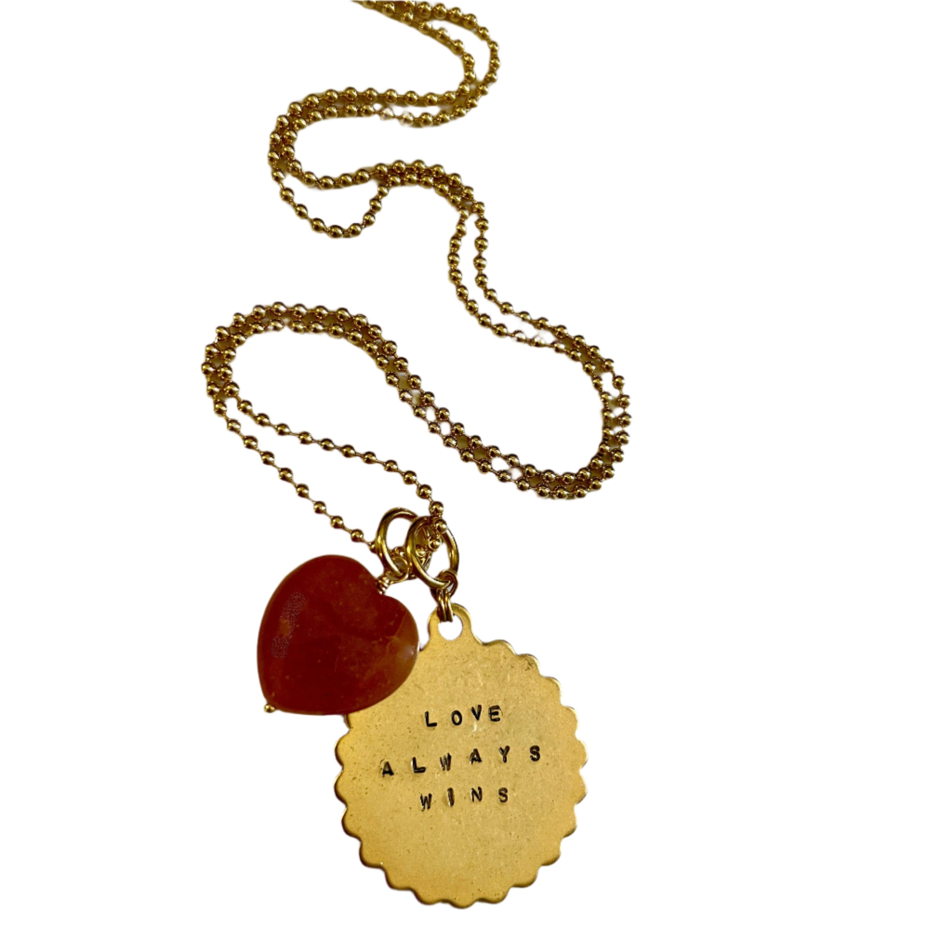 Love Always Wins Necklace - Confía Collective
