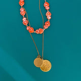 Love + Amour Necklace - Confía Collective