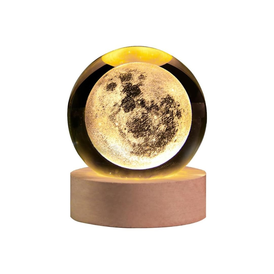 Lunar Abundance Mini Moon Lamp - Confía Collective