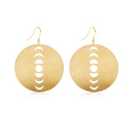 Lunar Phases Earrings - Confía Collective