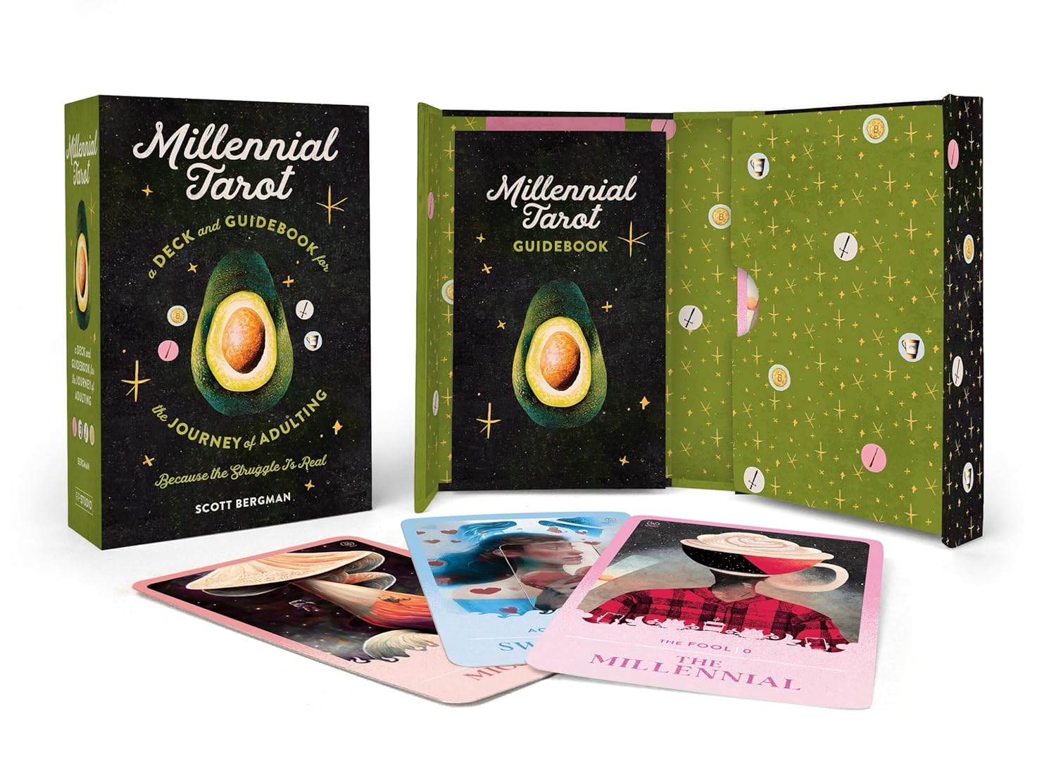 Millennial Tarot Deck and Guidebook for the Journey of Adulting (Because the Struggle Is Real) - Confía Collective