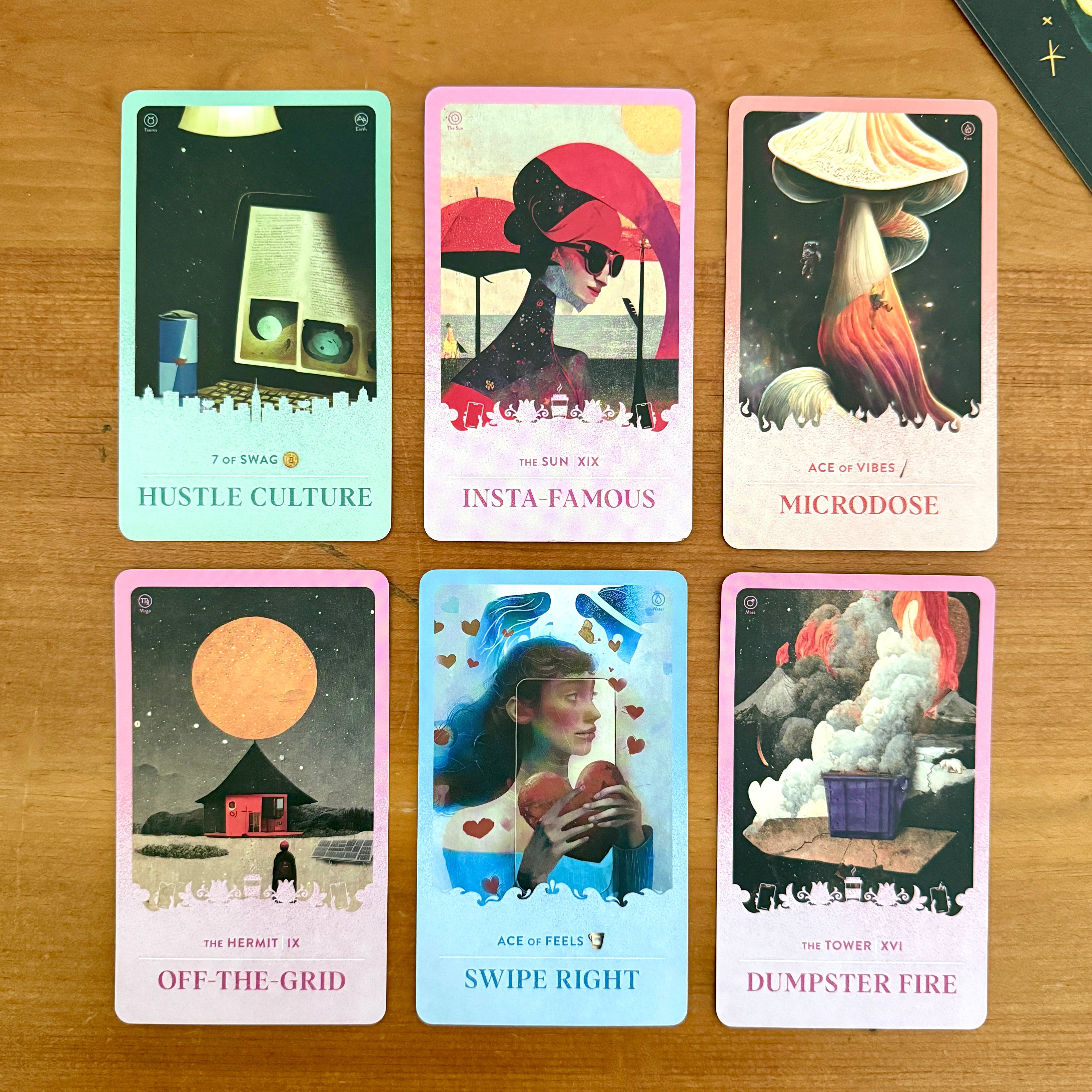 Millennial Tarot Deck and Guidebook for the Journey of Adulting (Because the Struggle Is Real) - Confía Collective