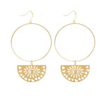Mind's Eye Gold Hoops - Confía Collective