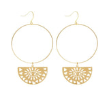 Mind's Eye Gold Hoops - Confía Collective