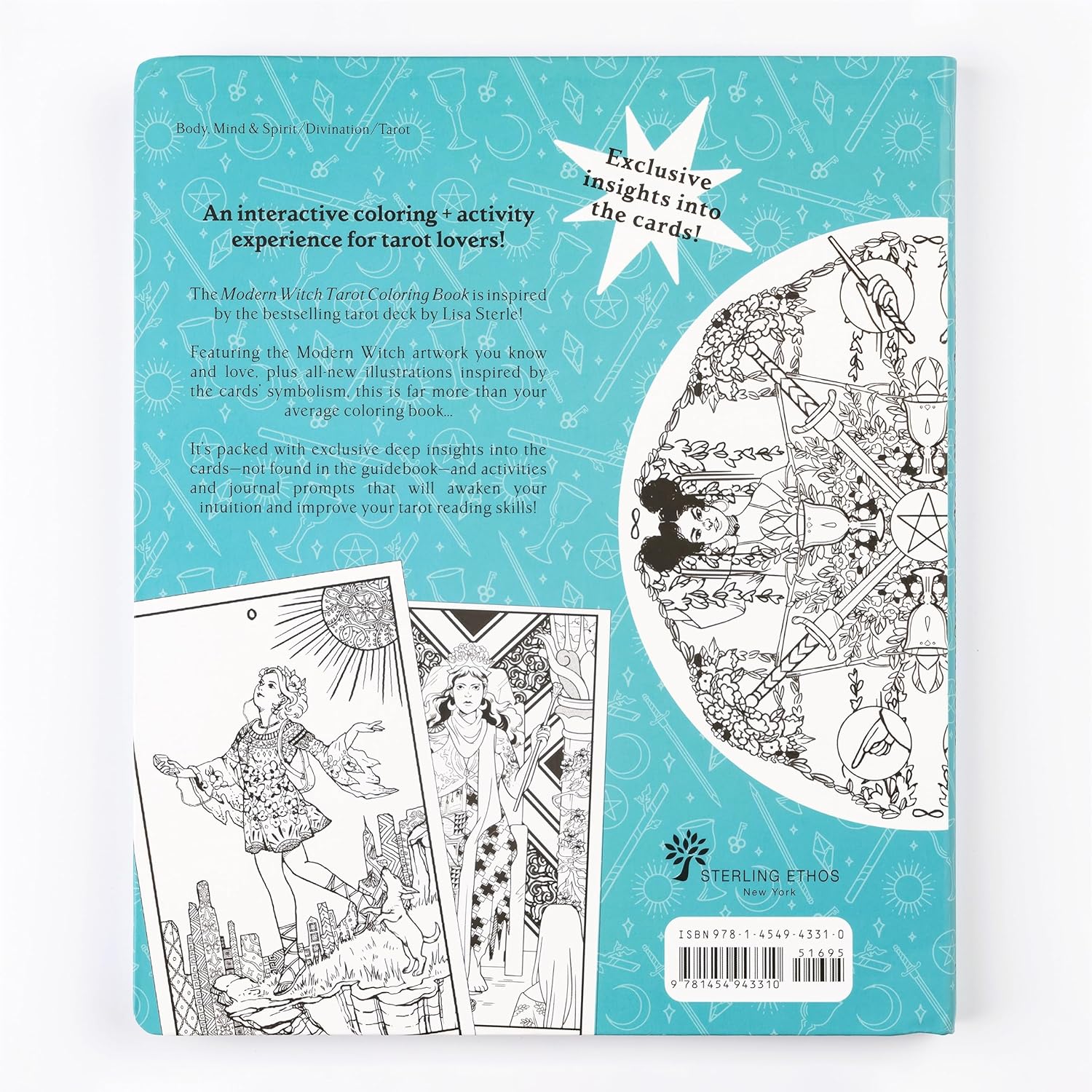 Modern Witch Tarot Coloring Book - Confía Collective