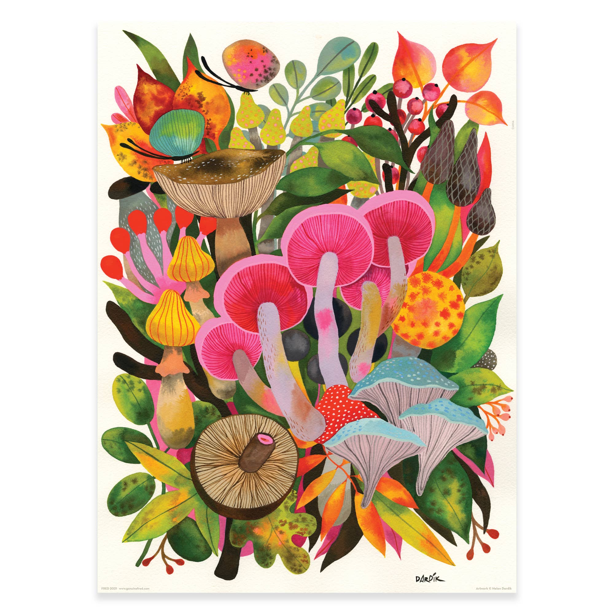 Mushroom Toomuchery Puzzle - Confía Collective