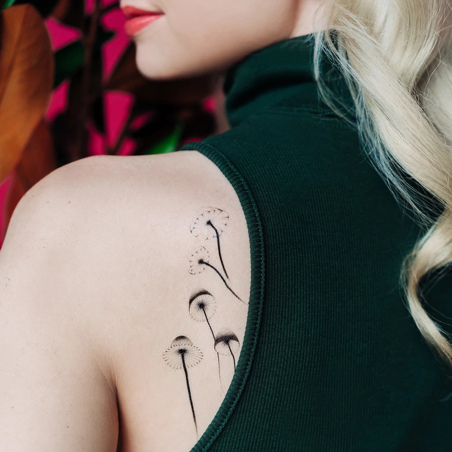 Mushrooms Temporary Tattoo Set - Confía Collective