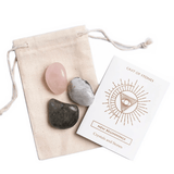 New Beginnings Crystal Stone Set in Box - Confía Collective