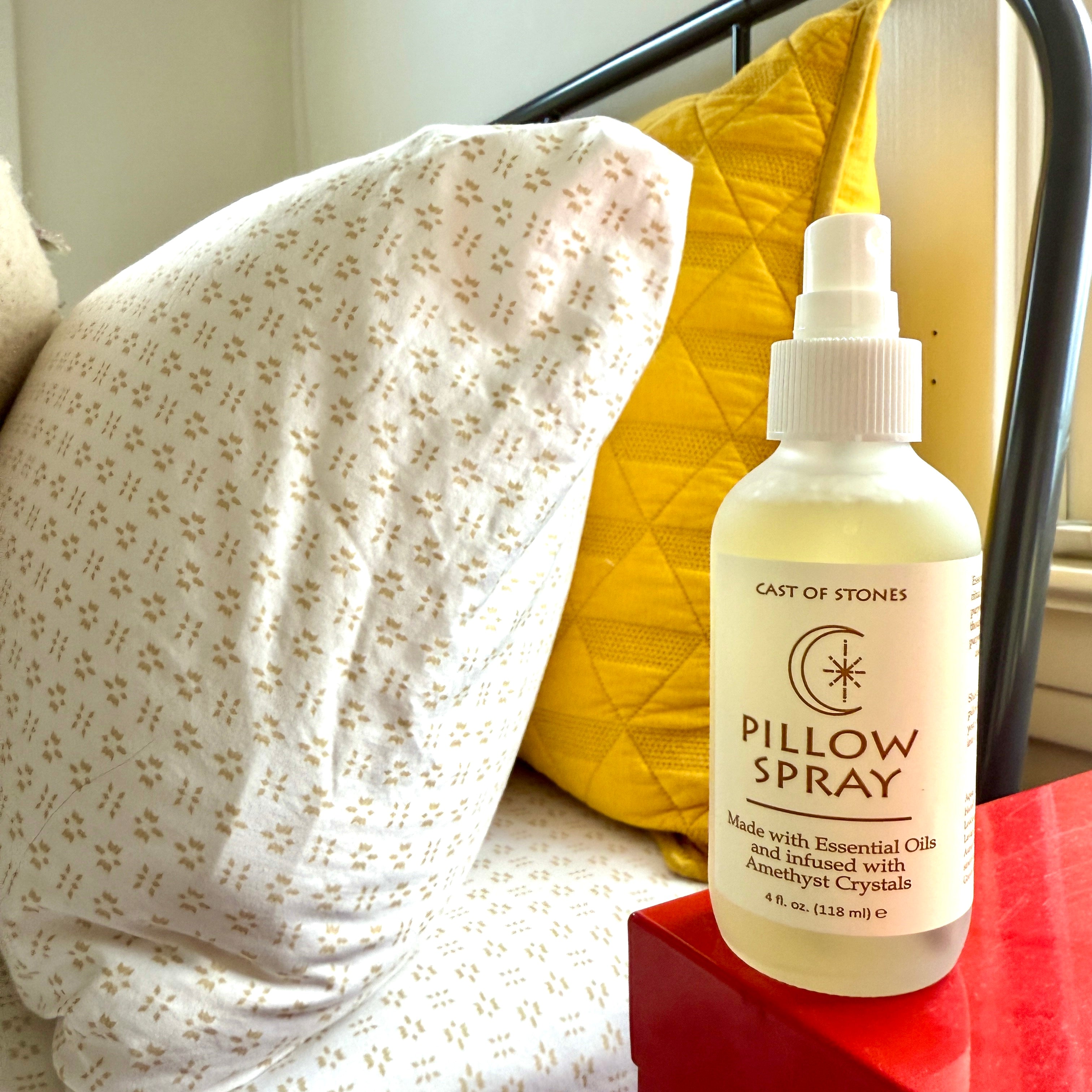 Pillow Spray with Amethyst Crystals - Confía Collective