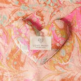 Pink Heart Shaped Flaxseed and Lavender Eye Pillow - Confía Collective