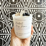 Protect My Peace Confía Crystal Candle - Confía Collective