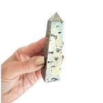 Pyrite Crystal Polished Tower - Confía Collective