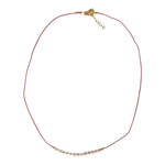 Rose Quartz Gemstone Necklace - Confía Collective