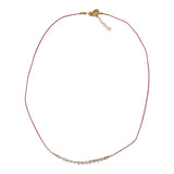 Rose Quartz Gemstone Necklace - Confía Collective