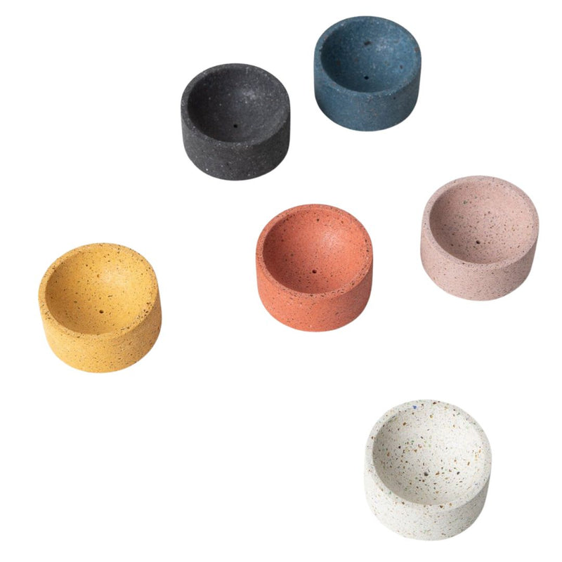 Round Terrazzo Incense Holder