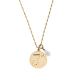 Scorpio Constellation Gold Necklace