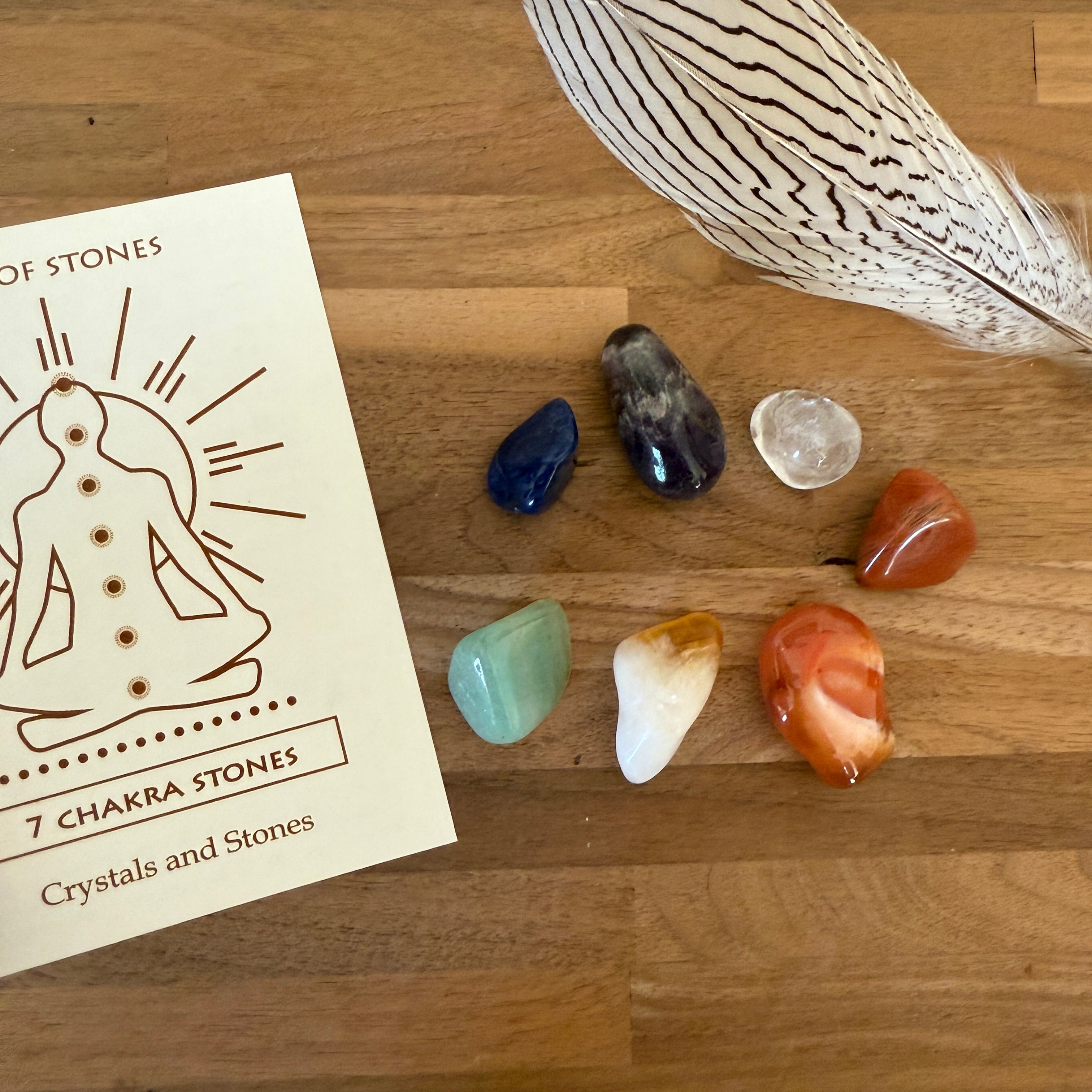 Seven Chakra Crystal and Stone Set - Confía Collective