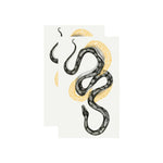 Shimmering Serpent Snake Temporary Tattoo Set - Confía Collective