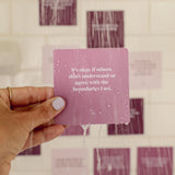 Shower Affirmation Cards - Confía Collective