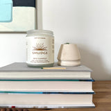 Smudge Candle with Crystals - Confía Collective