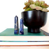Sodalite Crystal Polished Obelisk Tower - Confía Collective