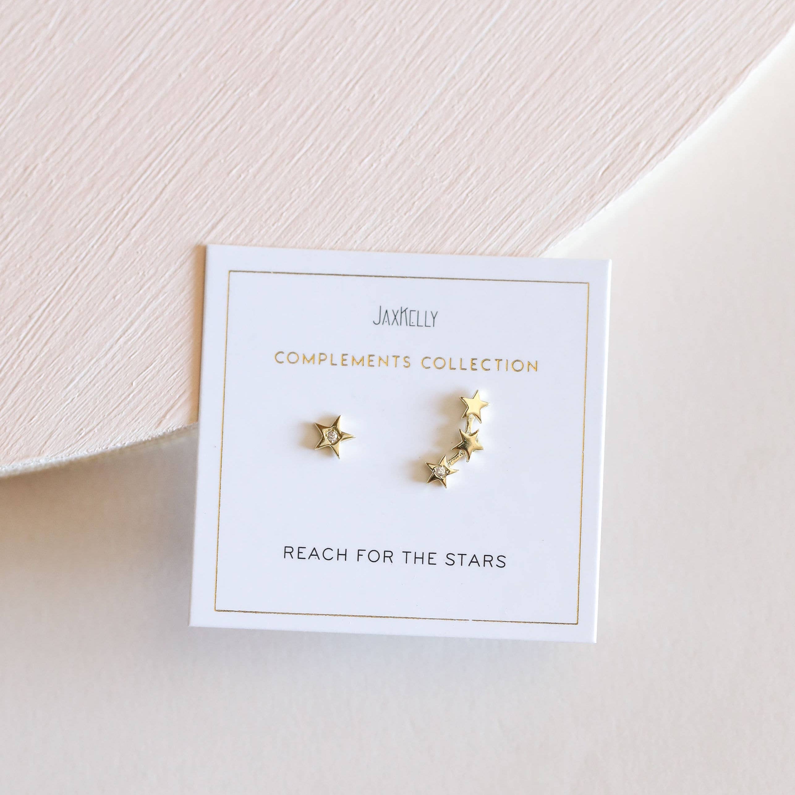 Star & Constellation Gold Earrings - Confía Collective