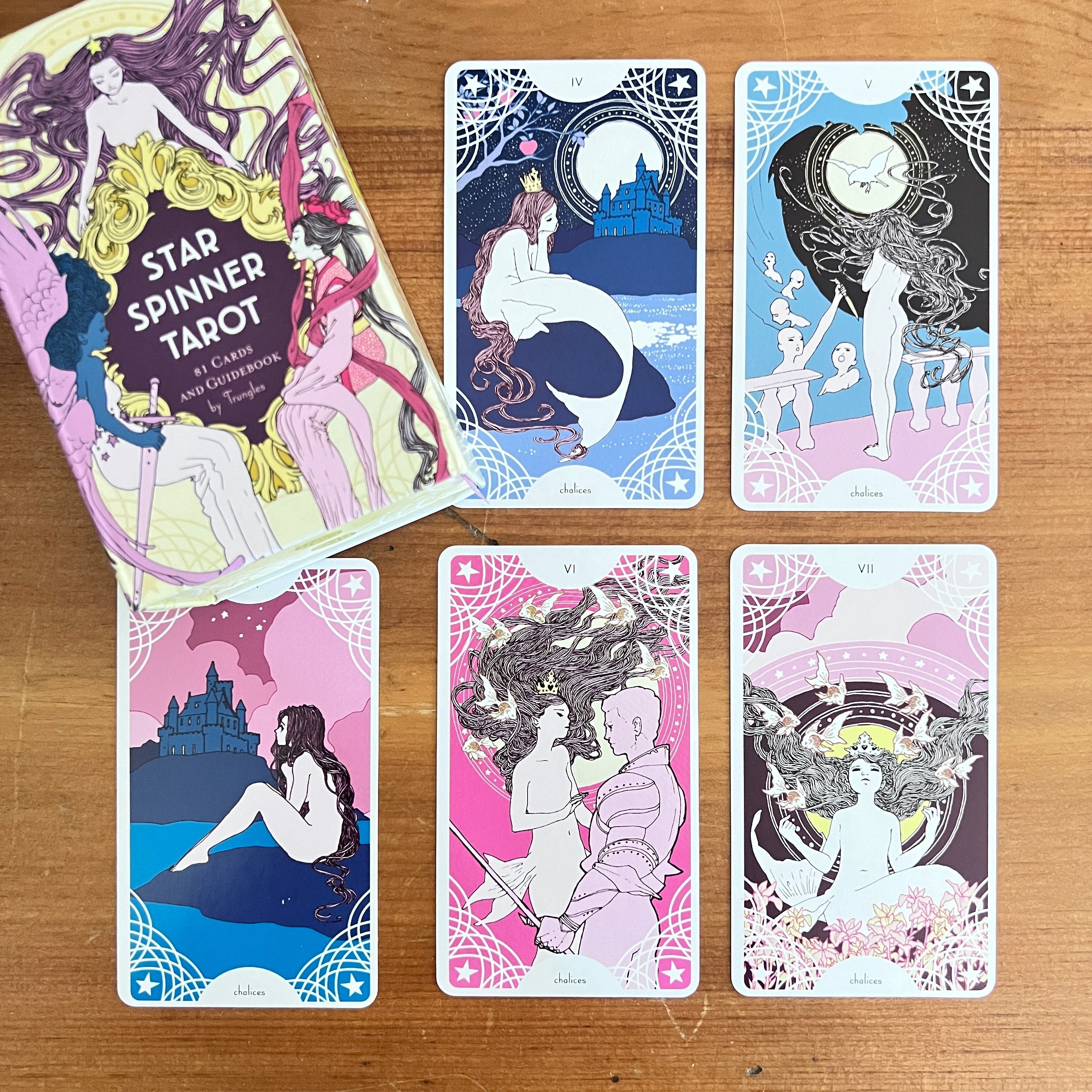 Star Spinner Tarot Deck and Guidebook - Confía Collective