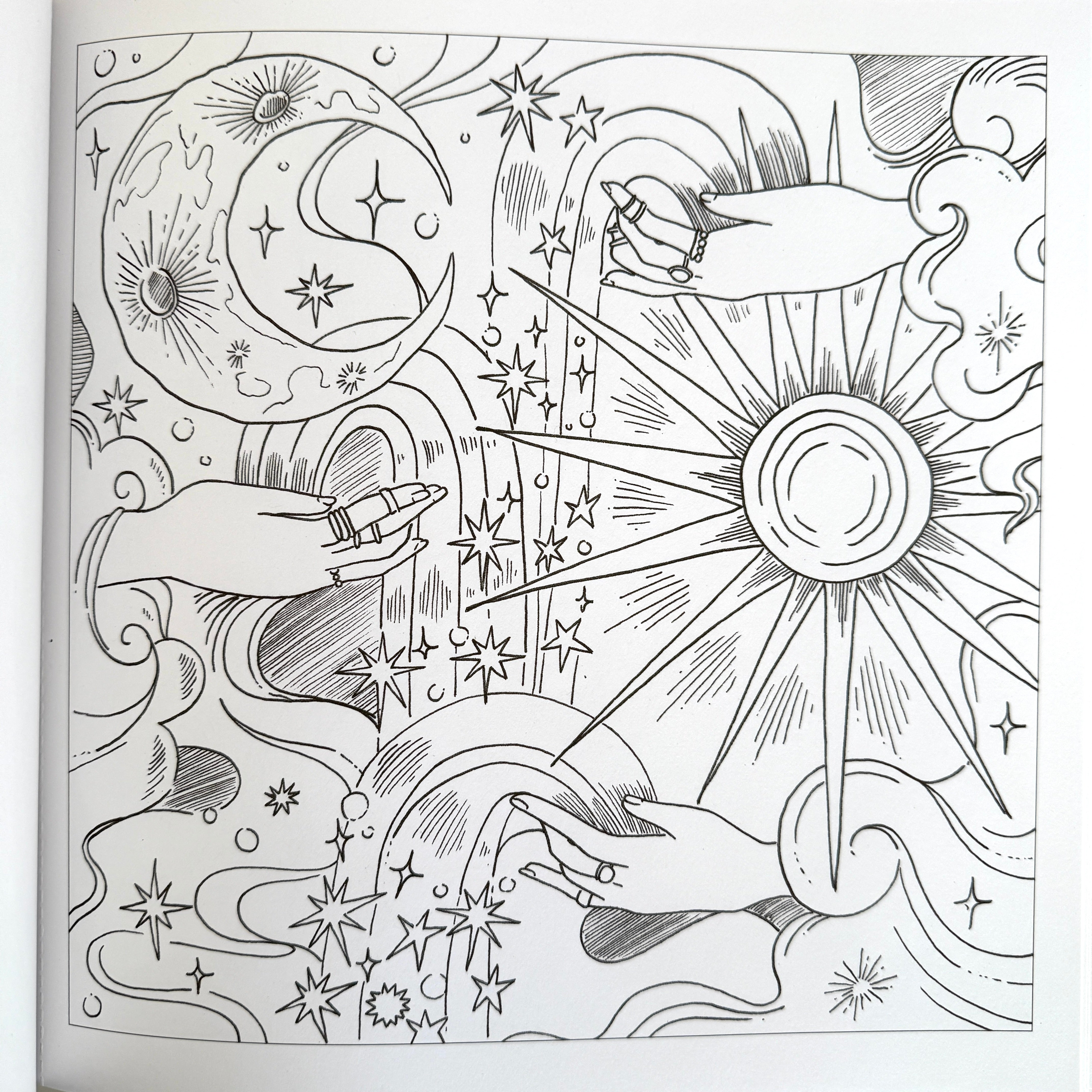 Starcana Moon Magic Coloring Book - Confía Collective
