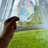 Sunshine On My Mind Suncatcher Sticker - Confía Collective