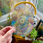 Sunshine On My Mind Suncatcher Sticker - Confía Collective