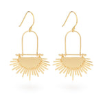 Surya Sunburst Earrings - Confía Collective