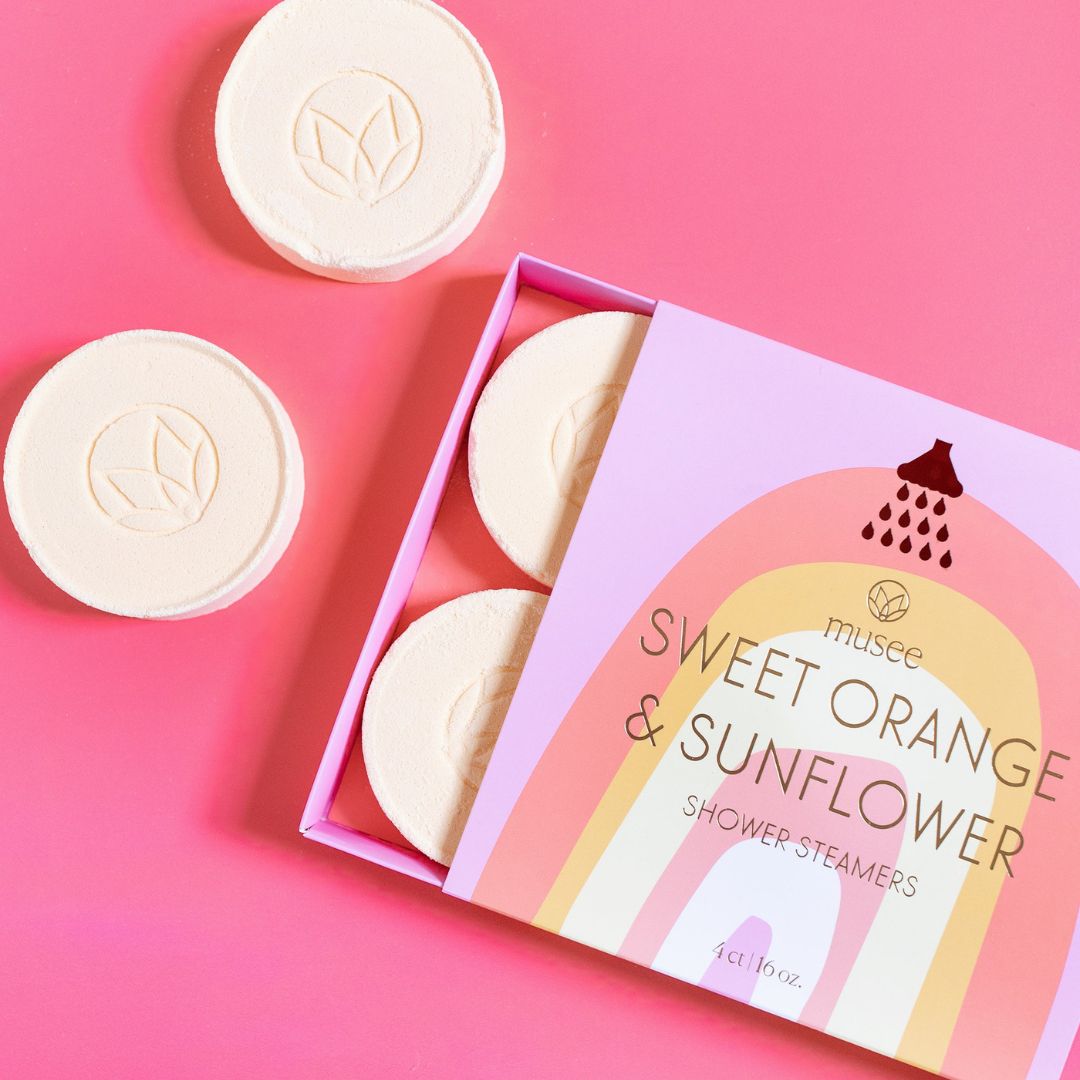 Sweet Orange & Sunflower Shower Steamers - Confía Collective
