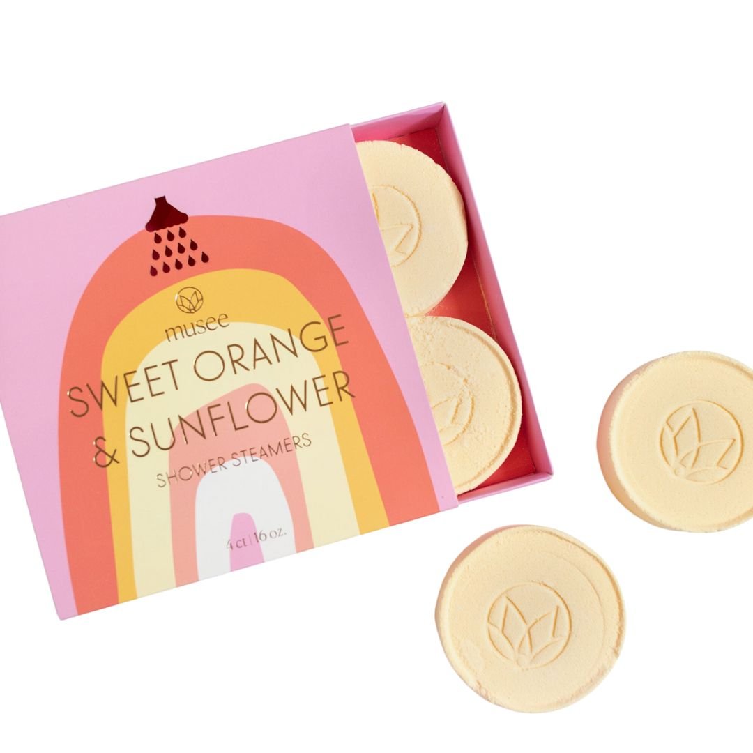 Sweet Orange & Sunflower Shower Steamers - Confía Collective