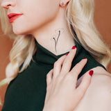 Mushrooms Temporary Tattoo Set