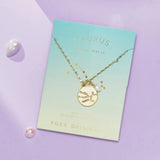 Taurus Constellation Gold Necklace - Confía Collective