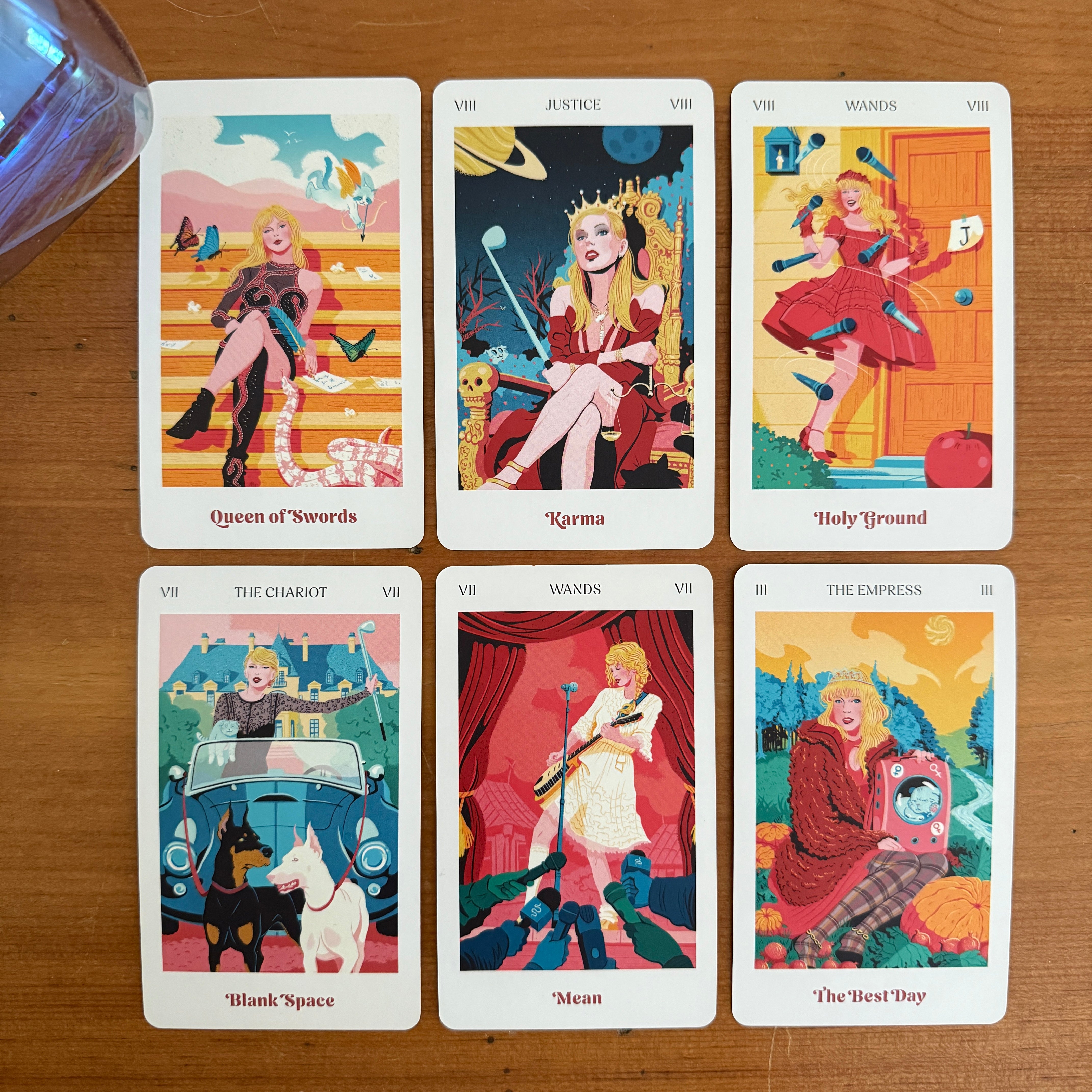 The Eras (Taylor Swift) Tarot Deck and Guidebook - Confía Collective