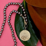 The Hand - Stamped Be Magic Necklace - Confía Collective