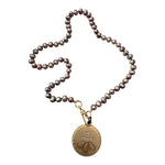 The Hand - Stamped Be Magic Necklace - Confía Collective