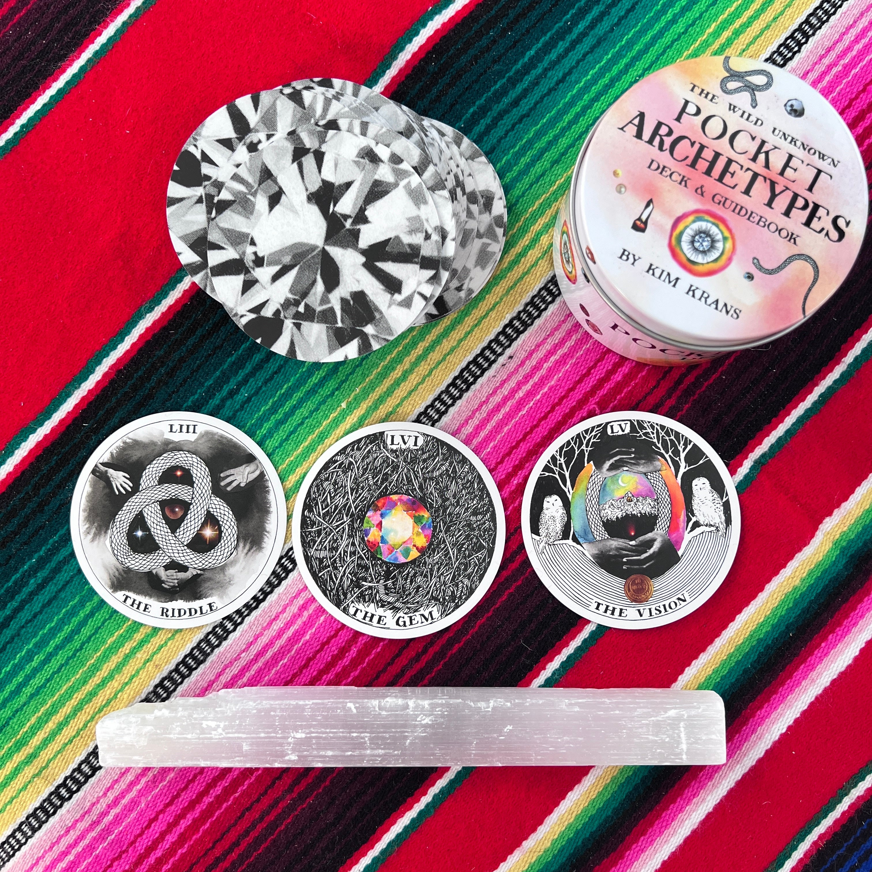 The Wild Unknown Pocket Archetypes Deck & Guidebook - Confía Collective