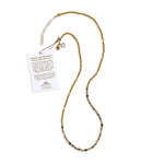 Tourmaline Crystal Gemstone Necklace/Triple Bead Bracelet - Confía Collective